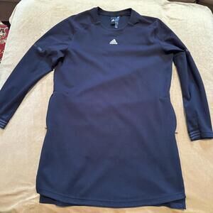 Adidas Woman’s Long Sleeve Sports Black Dress - Size Large